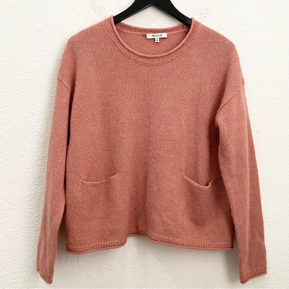 MADEWELL Chelsea Pocket Pullover Sweater Size M - Picture 5 of 15